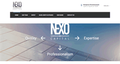 Desktop Screenshot of nexocapital.com